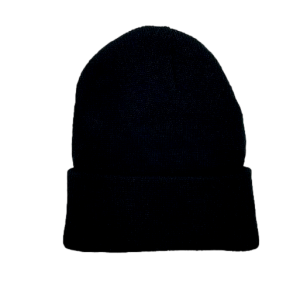 Gorro de lana negro