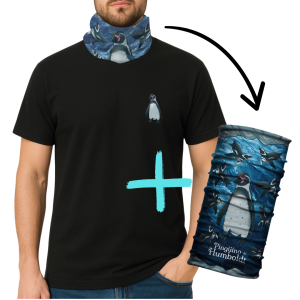 Polera + Bandana Pingüino Humbolt
