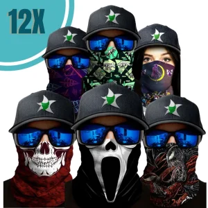 Pack de 12 Bandanas Mix urbano y Entretención