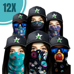 Pack de 12 Bandanas Niños